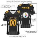 customized pittsburgh steelers dynamic dots black jersey best selling