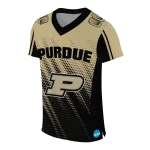 customized purdue boilermakers halftone flow gold black jersey best selling