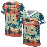 customized purdue boilermakers horizon palm sunset jersey best selling