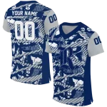 customized rice owls camo shatter navy blue jersey best selling