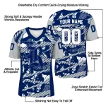 customized rice owls camo shatter navy blue jersey best selling