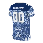 customized rice owls mirrored pattern navy blue jersey best selling