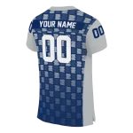 customized rice owls stacked rectangle navy blue jersey best selling