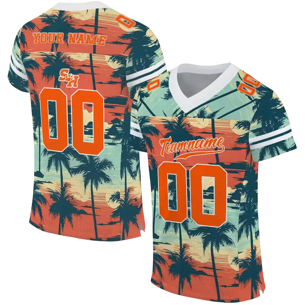 customized sam houston bearkats horizon palm sunset jersey best selling customized sam houston bearkats horizon palm sunset jersey best selling
