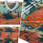 customized sam houston bearkats horizon palm sunset jersey best selling