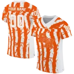 customized sam houston bearkats stripe splatter orange jersey best selling