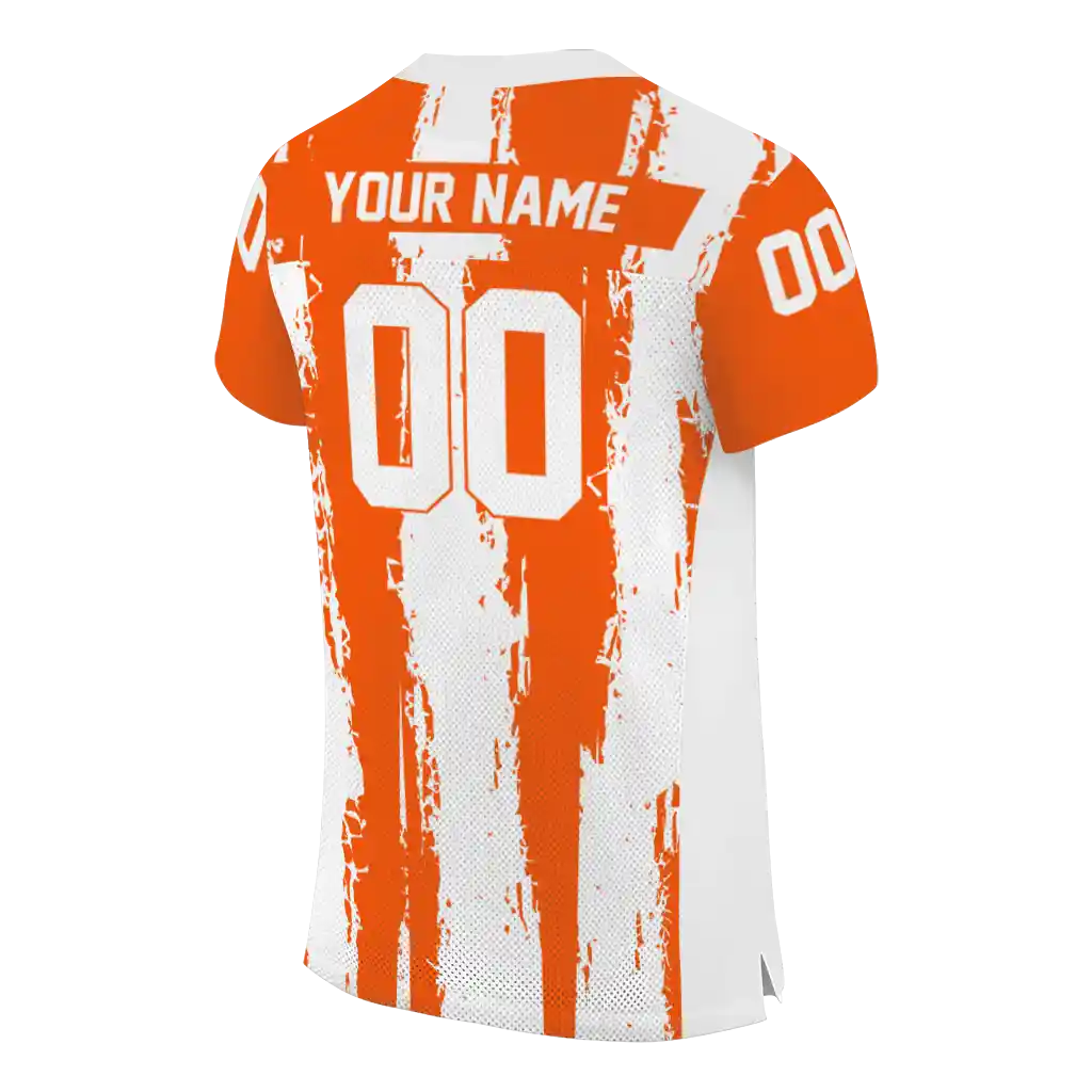 customized sam houston bearkats striped texture orange jersey high quality customized sam houston bearkats striped texture orange jersey high quality