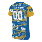 customized san jose state spartans camo shatter blue jersey best selling
