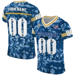 customized san jose state spartans camouflage abstract blue jersey best selling