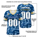 customized san jose state spartans camouflage abstract blue jersey best selling