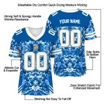 customized san jose state spartans mirrored pattern blue jersey best selling