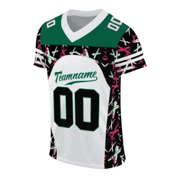 customized saskatchewan roughriders brushstroke xs white black jersey fashion forward