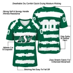 customized saskatchewan roughriders layered grids green jersey best selling