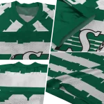 customized saskatchewan roughriders layered grids green jersey best selling