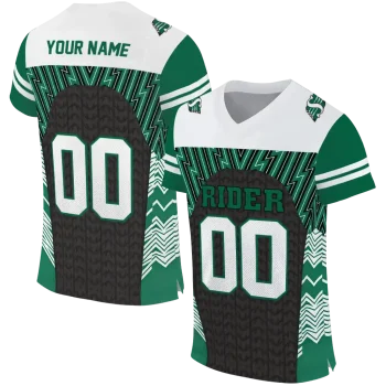 customized saskatchewan roughriders tire arrows green black white jersey best selling
