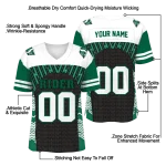 customized saskatchewan roughriders tire arrows green black white jersey best selling