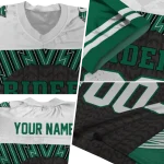 customized saskatchewan roughriders tire arrows green black white jersey best selling