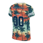 customized seattle seahawks horizon palm sunset jersey best selling