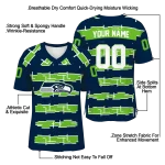 customized seattle seahawks layered grids blue jersey best selling