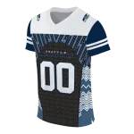 customized seattle seahawks tire arrows blue black white jersey best selling
