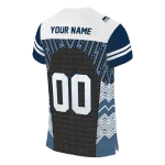 customized seattle seahawks tire arrows blue black white jersey best selling
