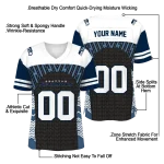 customized seattle seahawks tire arrows blue black white jersey best selling
