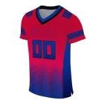 customized smu mustangs halftone sweep red black jersey best selling