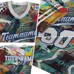 customized smu mustangs tribal face jersey best selling