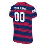 customized south alabama jaguars art stripe blue jersey best selling