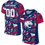 customized south alabama jaguars camo shatter blue jersey best selling