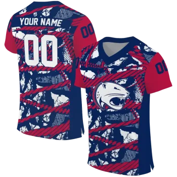 customized south alabama jaguars camo shatter blue jersey best selling