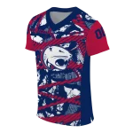 customized south alabama jaguars camo shatter blue jersey best selling
