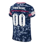 customized south alabama jaguars camouflage abstract blue jersey best selling