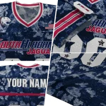 customized south alabama jaguars camouflage abstract blue jersey best selling