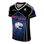 customized south alabama jaguars halftone slant blue black jersey best selling
