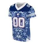 customized south alabama jaguars mirrored pattern blue jersey best selling