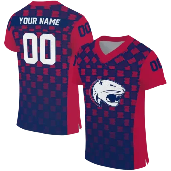 customized south alabama jaguars stacked rectangle blue jersey best selling