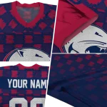 customized south alabama jaguars stacked rectangle blue jersey best selling
