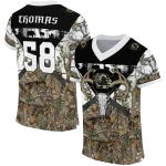customized south carolina gamecocks antler skull camouflage hunting jersey best selling
