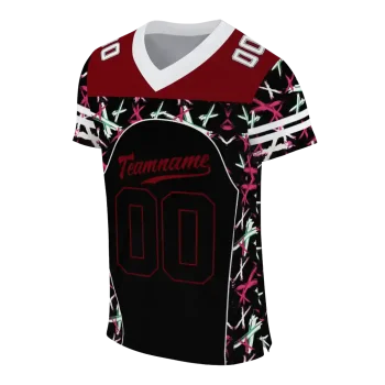 customized south carolina gamecocks brushstroke xs black jersey fashion forward