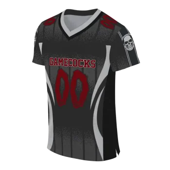 customized south carolina gamecocks dynamic dots black jersey fashion forward
