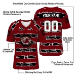 customized south carolina gamecocks layered grids garnet jersey best selling