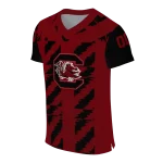 customized south carolina gamecocks stripe block garnet jersey best selling