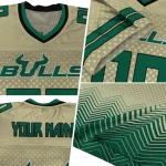 customized south florida bulls halftone sweep gold black jersey best selling