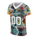 customized south florida bulls tribal face jersey best selling