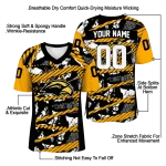 customized southern miss golden eagles camo shatter black jersey best selling