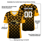 customized southern miss golden eagles stacked rectangle black jersey best selling