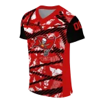 customized tampa bay buccaneers camo shatter red jersey best selling