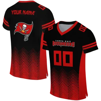 customized tampa bay buccaneers halftone sweep black jersey best selling
