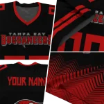 customized tampa bay buccaneers halftone sweep black jersey best selling